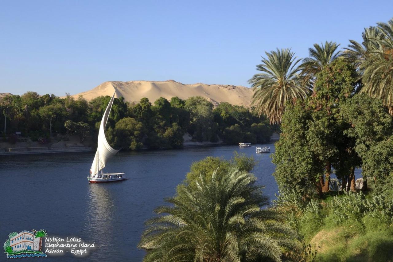 Nubian Lotus Bed & Breakfast Асуан Екстериор снимка
